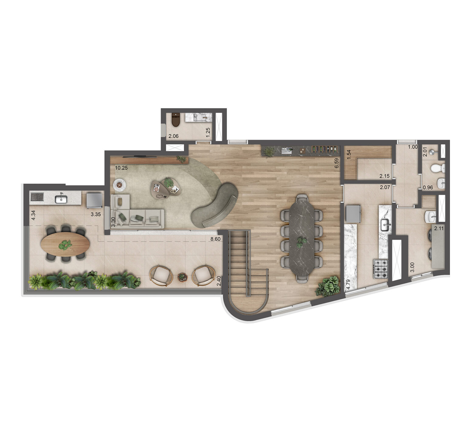 Duplex Superior Torre 3